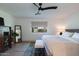Bright main bedroom with a large window and modern furnishings at 3029 E Elm St, Phoenix, AZ 85016