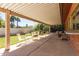 Comfortable covered patio with seating at 3131 E Las Rocas Dr, Phoenix, AZ 85028