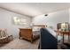 Cozy bedroom featuring a sleigh bed and vintage furnishings at 3131 E Las Rocas Dr, Phoenix, AZ 85028