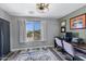 Comfortable office with large window and designer touches, perfect for working from home at 32901 N Hidden Canyon Dr, San Tan Valley, AZ 85144