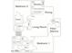 A detailed floor plan showcases the layout of the residence at 3302 N 7Th St # 344, Phoenix, AZ 85014