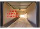 Bright and clean private garage interior at 3302 N 7Th St # 344, Phoenix, AZ 85014