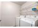 Clean and efficient laundry room with appliances and shelving at 3302 N 7Th St # 344, Phoenix, AZ 85014