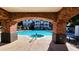 Community pool with brick archway at 3302 N 7Th St # 344, Phoenix, AZ 85014