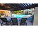 Lounge chairs facing a community pool at 3302 N 7Th St # 344, Phoenix, AZ 85014