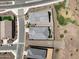 Aerial view of homes with desert landscaping, private backyards, and well-maintained streets in a planned community at 41800 W Sonoran Trl, Maricopa, AZ 85138