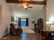 Cozy living room with comfortable seating, and a large window that fills the space with light at 4901 W Corrine Dr, Glendale, AZ 85304