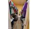 Spacious walk-in closet with ample hanging space and a mirror at 4901 W Corrine Dr, Glendale, AZ 85304