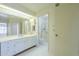 Bright bathroom features a shower and spacious vanity with ample storage space at 839 S Westwood -- # 170, Mesa, AZ 85210