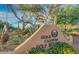 Gold Canyon Golf Resort sign surrounded by cactus and desert vegetation at 9013 E Shooting Star Dr, Gold Canyon, AZ 85118