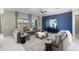 Spacious living room featuring comfortable seating, stylish decor, and great natural light at 16683 S 180Th Dr, Goodyear, AZ 85338