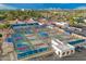 Overhead view of the pickleball courts at 2245 Leisure World --, Mesa, AZ 85206
