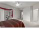 Tranquil bedroom with direct access to private balcony and an ensuite bathroom for added privacy and convenience at 16801 N 94Th St # 2056, Scottsdale, AZ 85260