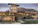 Stylish community entrance with mountain views, highlighting a well-maintained and welcoming atmosphere at 17690 E Bronco Dr, Queen Creek, AZ 85142