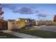 Grand community entrance with meticulously designed gates, offering a secure and prestigious neighborhood at 17690 E Bronco Dr, Queen Creek, AZ 85142