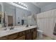 Bathroom with a double vanity, and framed mirrors at 1943 E Drake Dr, Tempe, AZ 85283
