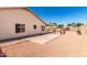 Spacious backyard features a brick patio perfect for entertaining, and gravel landscaping at 2356 N Glenview --, Mesa, AZ 85213