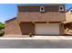 Spacious two-car garage offering convenience and security for vehicles and storage at 3020 E Megan St, Gilbert, AZ 85295