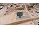 Aerial view of a newly constructed home with fresh landscaping at 3887 S 331St Ave, Tonopah, AZ 85354
