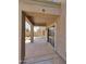 Covered patio featuring large pillars at 44328 W Knauss Dr, Maricopa, AZ 85138