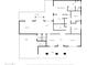 Detailed floor plan showcasing the layout of the home, including the kitchen, bedrooms, and living spaces at 4442 E Redfield Rd, Phoenix, AZ 85032