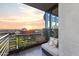 Relaxing balcony with comfortable seating and breathtaking sunset views at 7180 E Kierland Blvd # 1218, Scottsdale, AZ 85254