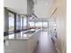 Kitchen with spacious island, state-of-the-art appliances, and city views at 7180 E Kierland Blvd # 1218, Scottsdale, AZ 85254