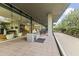 Enjoy cooking outdoors with a built-in grill and counter space, perfect for entertaining on the patio at 7180 E Kierland Blvd # 1218, Scottsdale, AZ 85254