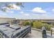 Stylish outdoor lounge area with comfortable seating offering scenic city and mountain views at 7180 E Kierland Blvd # 1218, Scottsdale, AZ 85254
