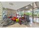 A versatile recreation room with basketball court, seating, and indoor-outdoor access at 7180 E Kierland Blvd # 1218, Scottsdale, AZ 85254