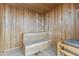 Relaxing wooden sauna with bench seating, perfect for unwinding and rejuvenating after a workout at 7180 E Kierland Blvd # 1218, Scottsdale, AZ 85254