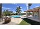 Resort-style community pool with covered patio area, perfect for outdoor entertaining at 856 E Village Cir S Dr, Phoenix, AZ 85022