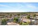 An aerial view of a residential neighborhood with well-maintained homes and landscaping at 1975 E Chilton Dr, Tempe, AZ 85283