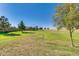 Community park featuring a disc golf basket and mature trees, offering a serene and recreational space at 36480 W El Greco St, Maricopa, AZ 85138