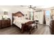 Serene main bedroom featuring elegant furniture, modern decor, and natural light at 7112 N 126Th Ln, Glendale, AZ 85307
