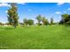 Lush green park with scattered trees and walking path in a residential neighborhood at 7648 N Via Del Paraiso --, Scottsdale, AZ 85258