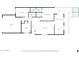 Detailed floor plan highlighting the layout of the bedrooms, bathrooms, living spaces, and outdoor amenities at 2094 N Sweetwater Dr, Casa Grande, AZ 85122