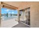 Covered patio with views of the lake provides a relaxing outdoor space at 2094 N Sweetwater Dr, Casa Grande, AZ 85122