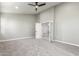Bedroom with carpet flooring, recessed lighting, and open doorway at 2754 E Michelle Way, Gilbert, AZ 85234