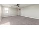 Carpeted bonus room with lots of space and natural light at 2754 E Michelle Way, Gilbert, AZ 85234
