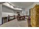 Bright office with custom desk, and a neutral color pallet and carpet at 41590 N 108Th St, Scottsdale, AZ 85262