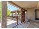 Covered patio with wood accents, providing an outdoor living space at 4303 N 18Th St, Phoenix, AZ 85016