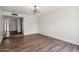 Spacious area with stylish light fixture and modern flooring at 5319 E Gelding Dr, Scottsdale, AZ 85254