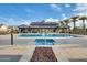 Luxurious pool and hot tub area, perfect for community gatherings and recreation at 5901 E Sierra Morena St, Mesa, AZ 85215