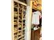 This closet features built in shoe rack and shelved storage for maximum convenience at 7943 W Mariposa Dr, Phoenix, AZ 85033