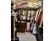 Walk-in closet providing ample storage space for clothing, shoes and personal items at 7943 W Mariposa Dr, Phoenix, AZ 85033