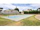 Community basketball court with blue accents offering a great recreational space, set in an open and airy neighborhood at 8306 E Via De Dorado --, Scottsdale, AZ 85258