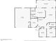 Detailed floor plan showcasing layout including bedrooms, bathrooms, living spaces, kitchen, garage, and outdoor area at 905 E Bluefield Ave, Phoenix, AZ 85022