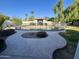Backyard showcasing a private swimming pool enclosed with safety fencing at 10205 E Corrine Dr, Scottsdale, AZ 85260