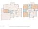 Two-story floorplan showing bedroom, bathroom, kitchen, living room, and garage layout at 112 E Joseph Way, Gilbert, AZ 85295